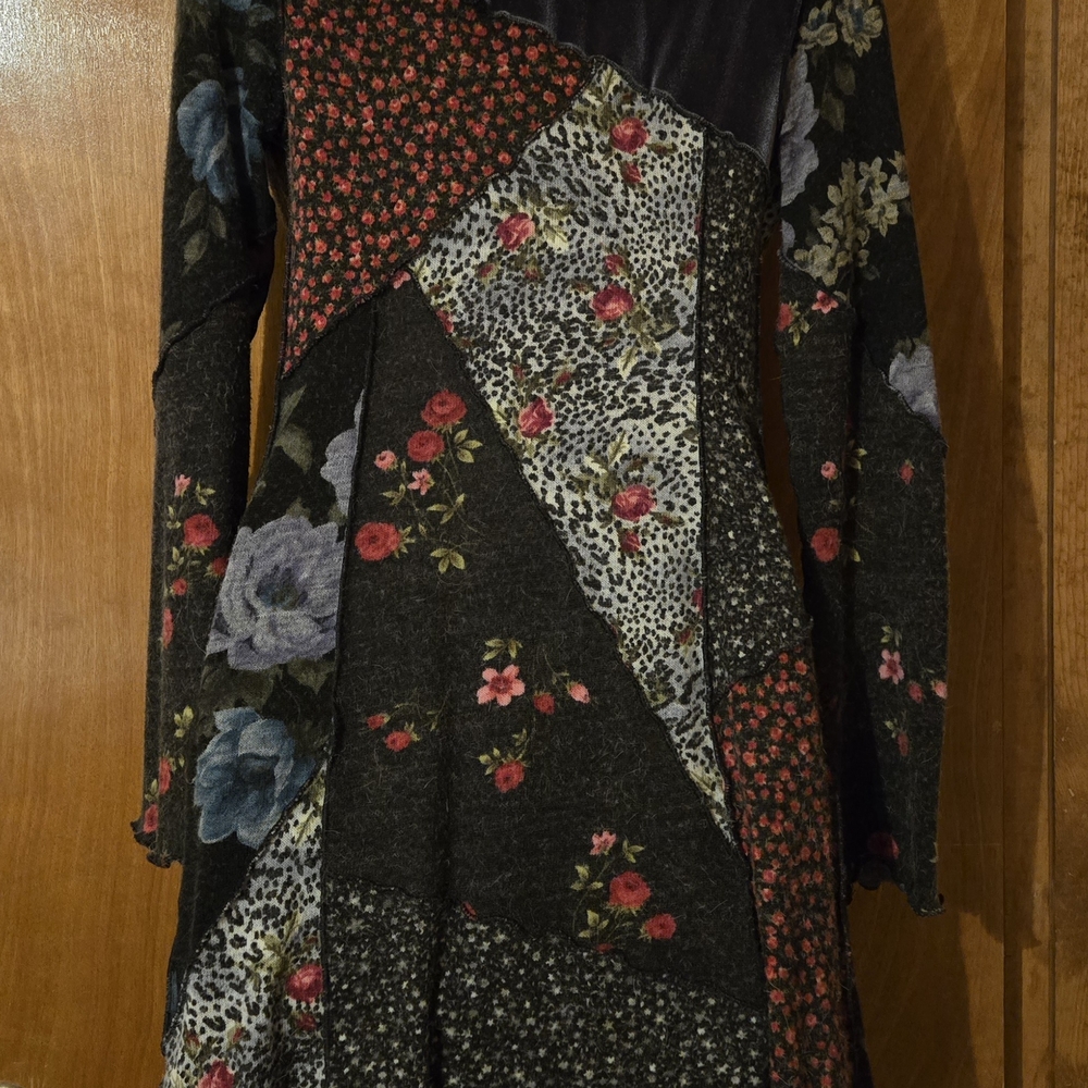 Ann Ferriday Multicolor Patchwork Jacket - Picture 5 of 7